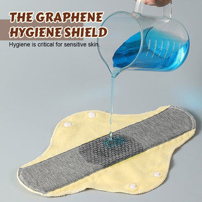 Grafenbindor - Extra längre och bredare tvättbara läckagesäkra underkläder🛡️💜