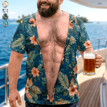 📢📢 50% off!! ⏰Funny men's T-shirt with muscle print