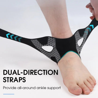⏳50% OFF Today ⏰ Adjustable Elastic Ankle Brace 🦶 Comfortable Support for Sports, Walking & Daily Use