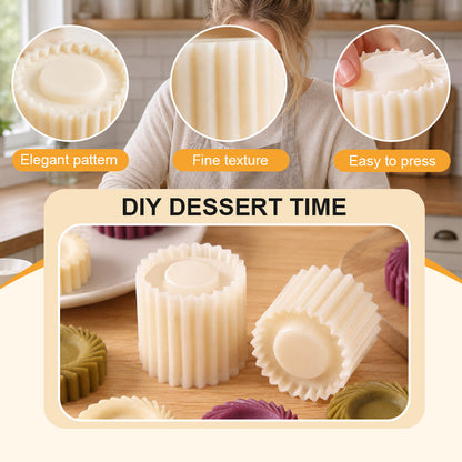 2-in-1 Double-Sided Pastry Mold for DIY Desserts