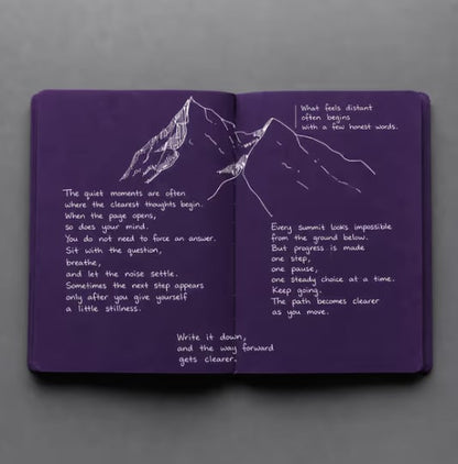 📘 Notedfy Think Blue Notebook – A Different Page for Better Ideas 💙