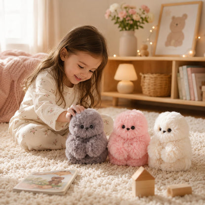 ✨Cute AI Shy Emotional Companionship Robot Doll Bag Charm Plush Toy👜-It Can Sing, Turn Its Head, and Learn to Speak🤖
