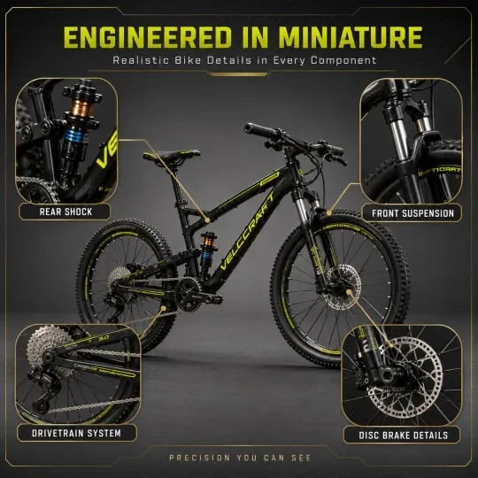 🎉🔥 50% OFF - 🚲DIY Mountain Bike Model Kit – Build, Display & Collect