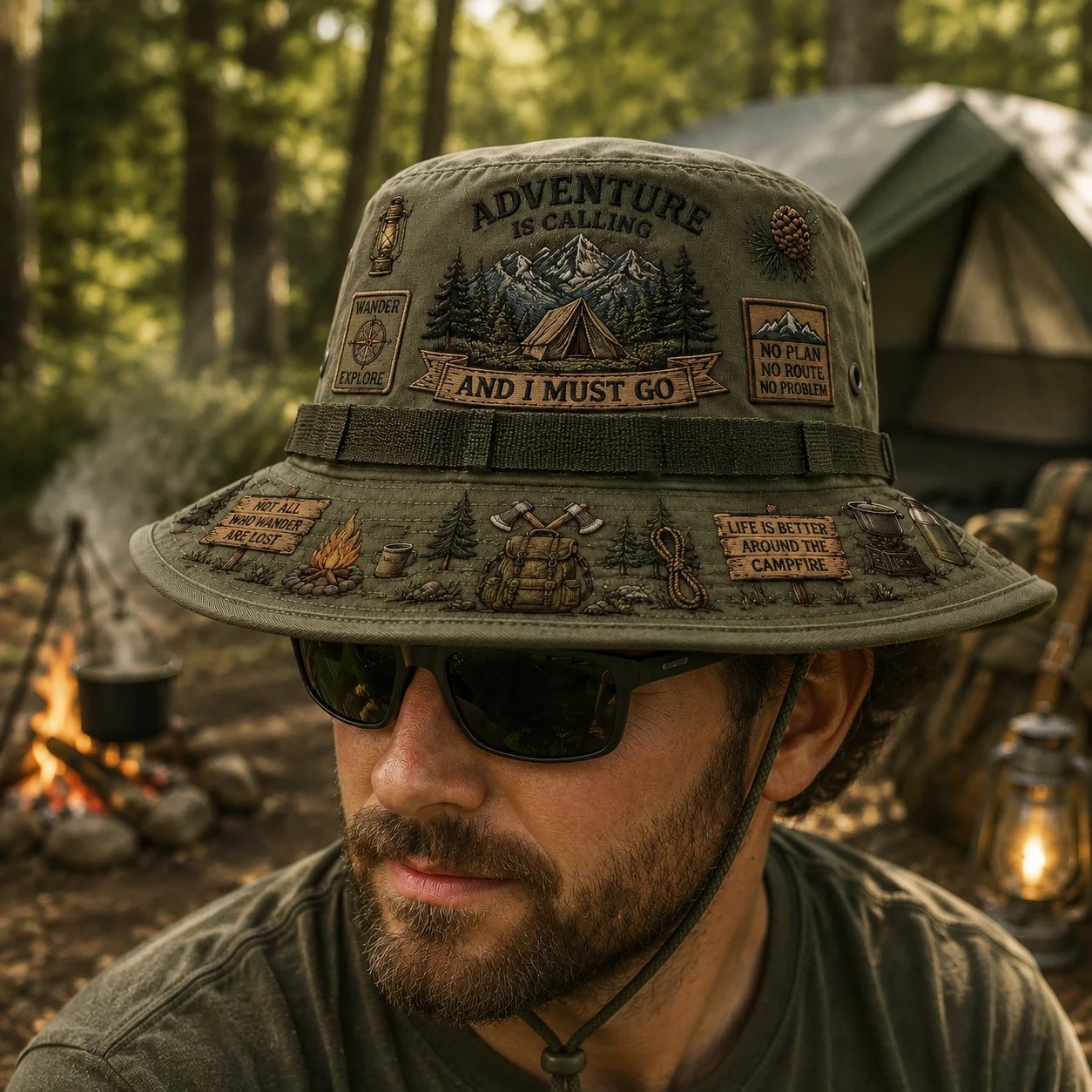 🌲Adventure is a way of life – Boonie hat