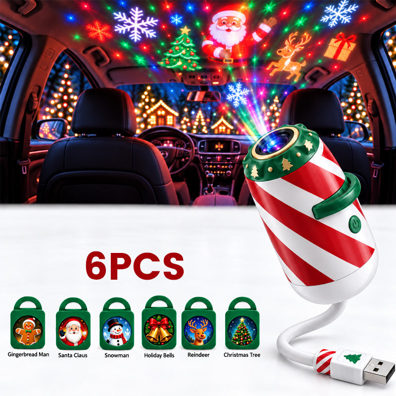 Merry Ride Christmas Car Projector Light