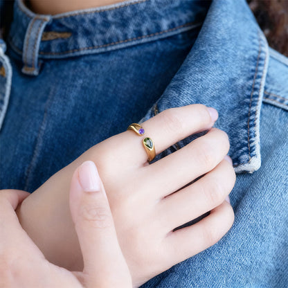 🎁 Birthstone Ring Series - För varje gnistrande du 💫