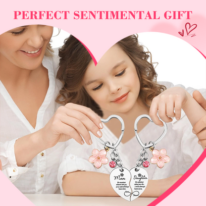 💞 Hjärtformad nyckelringsset — En morsdagspresent för att uttrycka tacksamhet till mamma