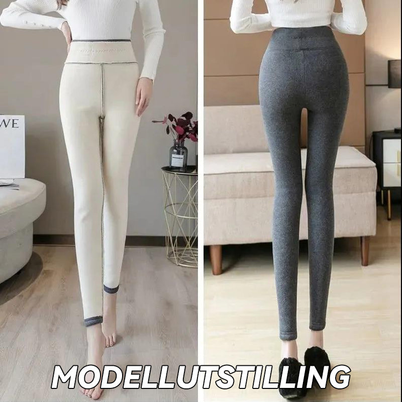 Sherpa-leggings för kvinnor/sherpa-leggings