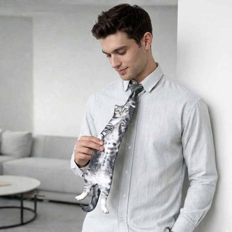 🐱 Söt och rolig kattungeslips