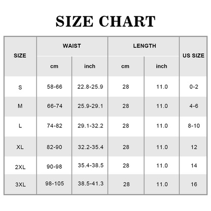Midjeformande, magplattande, knäppt midjeband🔥✨