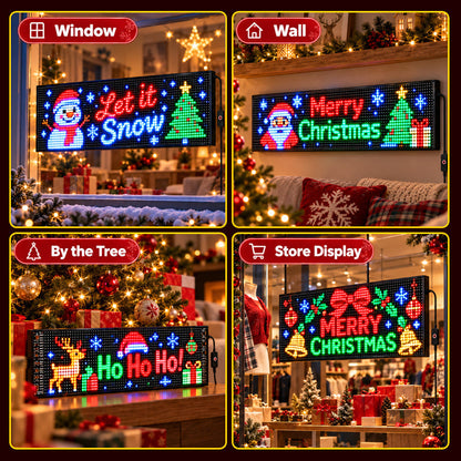 Smart App-Controlled Christmas LED Pixel Display