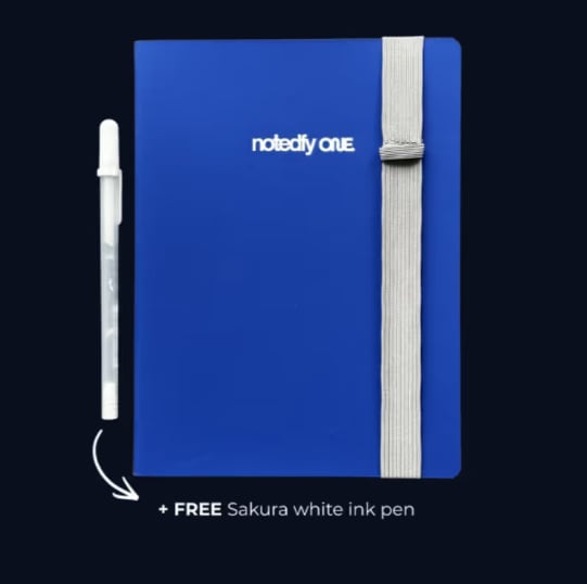 📘 Notedfy Think Blue Notebook – A Different Page for Better Ideas 💙
