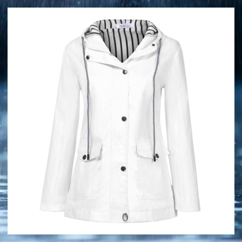 Vattentät och vindtät jacka