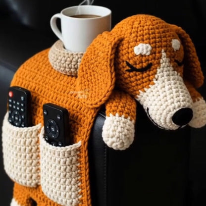 🐶 Cozy Companion Vibes – Virkad Hundsofforganisator