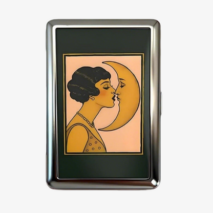 🎨 Vintage Art-korthållare – Bär konsten i fickan