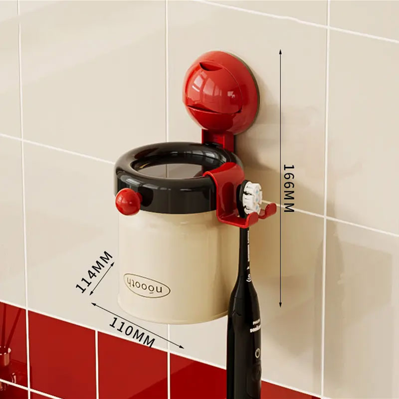 Magnetisk behållare för tandborste