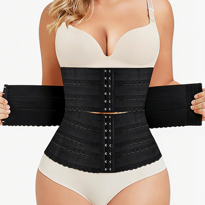 Midjeformande, magplattande, knäppt midjeband🔥✨