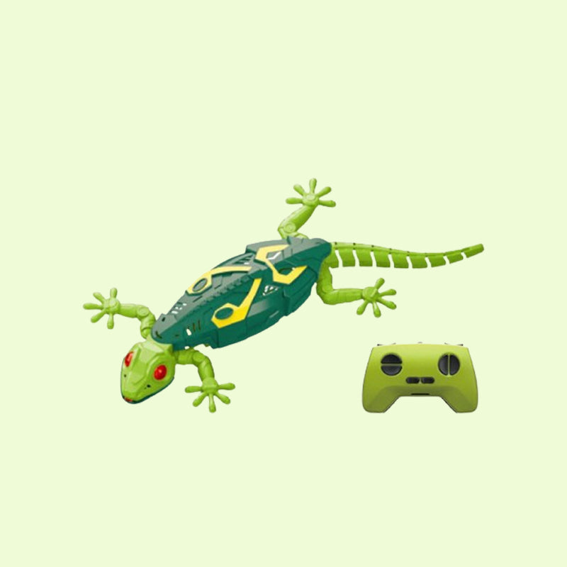 Infraröd väggklättrande gekko-leksak med ljus 🦎✨