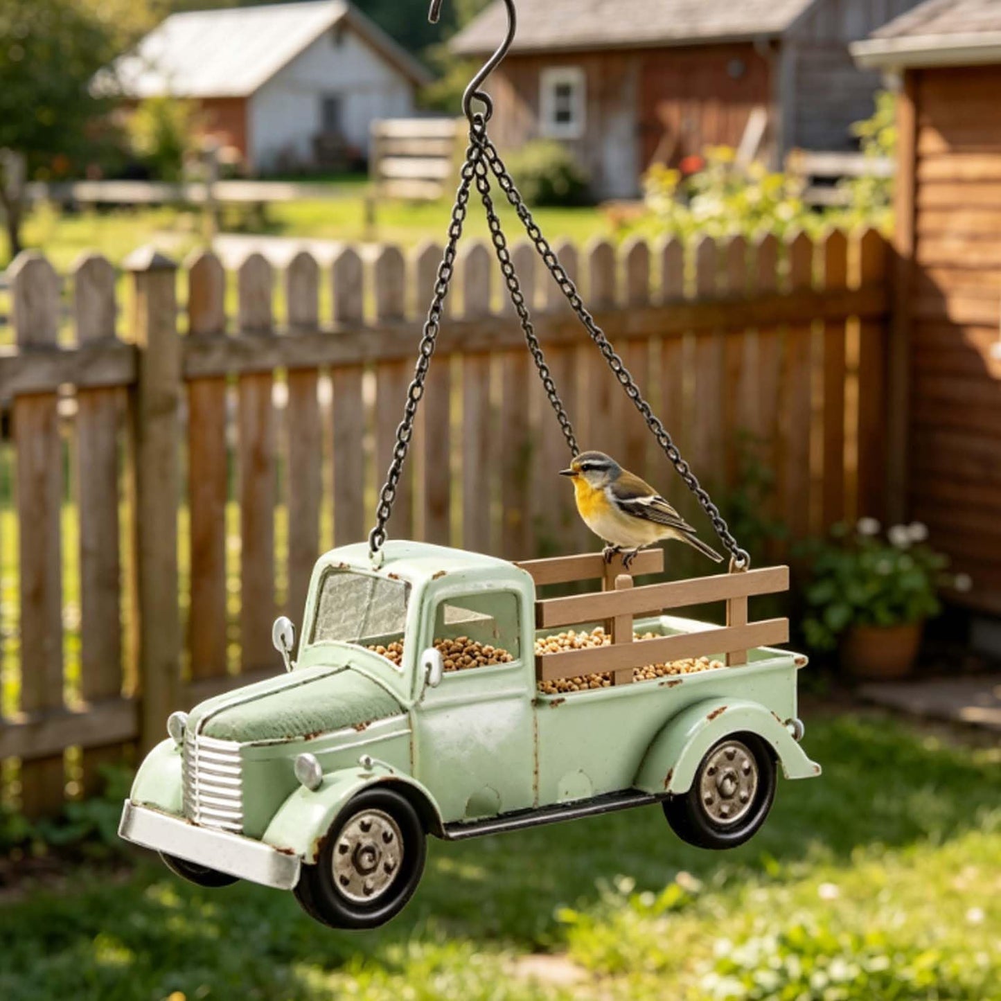 Retro Truck Bird Feeder