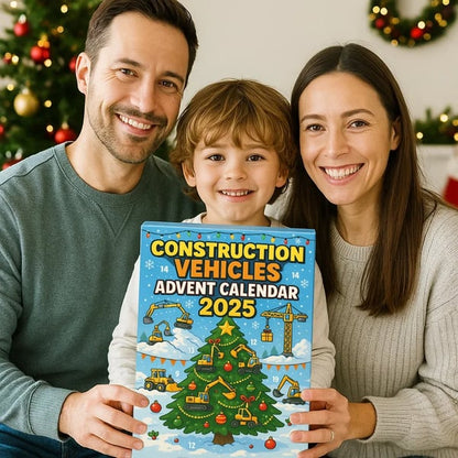 Adventskalender För Byggfordon 2025