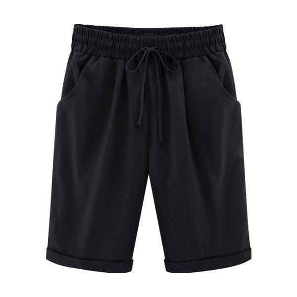 Resår i midjan, avslappnade och bekväma sommarshorts