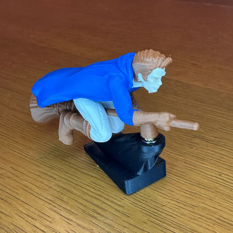 Häxa och trollkarlskvast driftande instrumentpanelprydnad