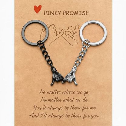 Pinky Promise Par Nyckelringsset