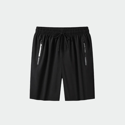 Snabbtorkande stretchshorts tillverkade av issilke
