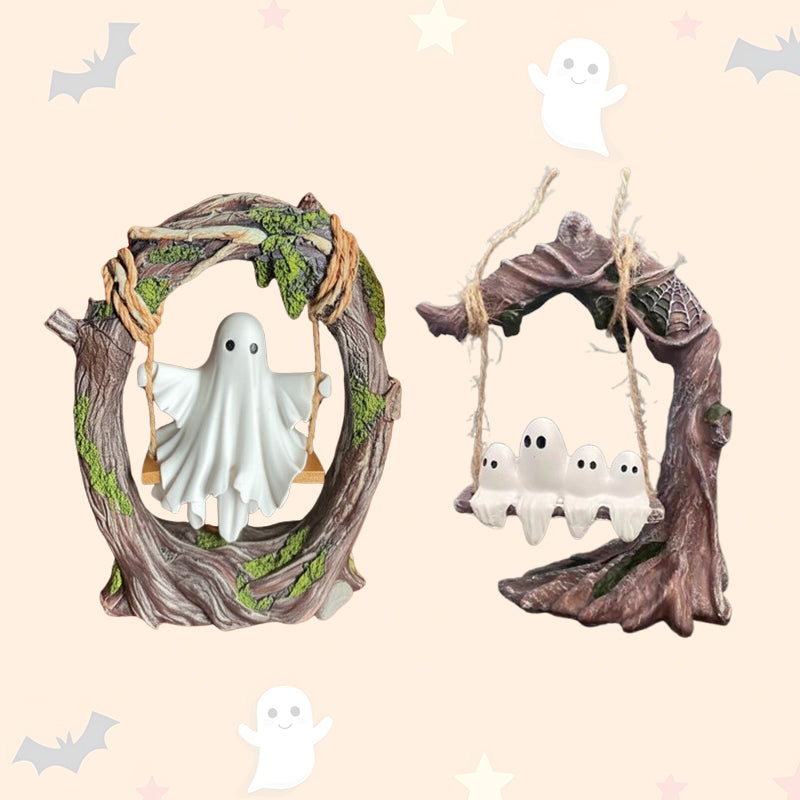 🎃 Halloween Spöklik Gungdekoration 👻
