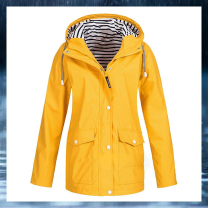 Vattentät och vindtät jacka