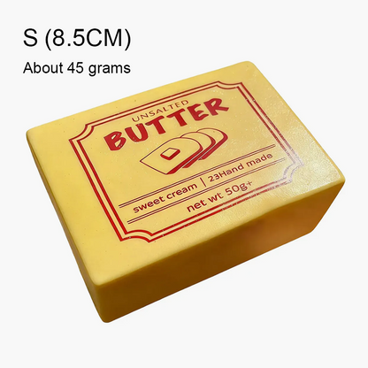 Retro Butter Slow-Rebound Stress Ball🧈 — Your Daily Slice of Relaxation
