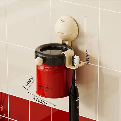 Magnetisk behållare för tandborste