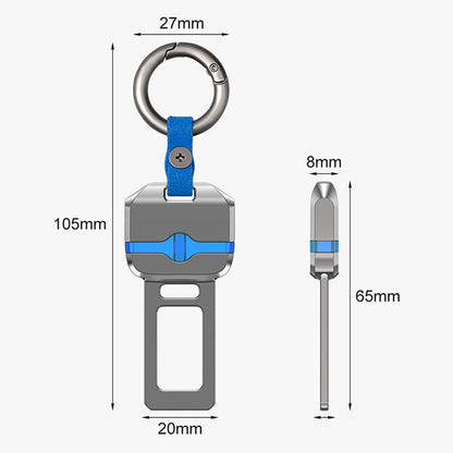 🔥Köp 1 få 1 gratis - Nyckelring med säkerhetsbältesspänne