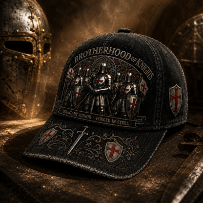 ⚔️Templar cap - Bound by honour, forged in steel 🛡️