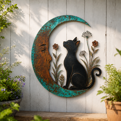 🌙Dragonfly Moon Wall Decor