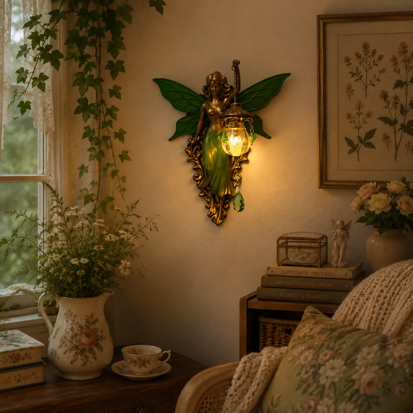 🌊🧜‍♀️Vintage Mermaid Wall Sconce – For Indoor and Outdoor Use🕯️