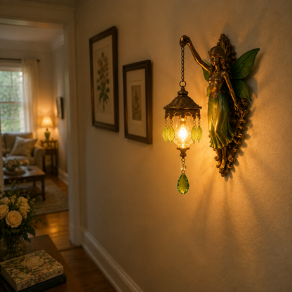 🌊🧜‍♀️Vintage Mermaid Wall Sconce – For Indoor and Outdoor Use🕯️