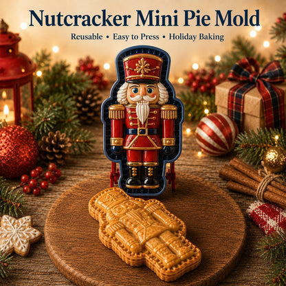 🎄 8-Design Christmas Mini Pie Mold Collection