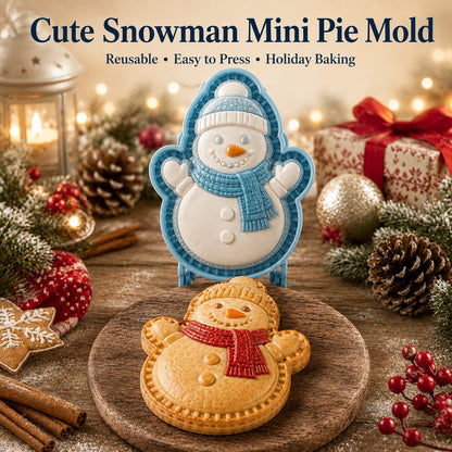 🎄 8-Design Christmas Mini Pie Mold Collection