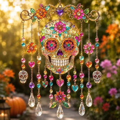 ✨🎃Cast Rainbow Light with Gothic Halloween Wind Chimes! 🎃