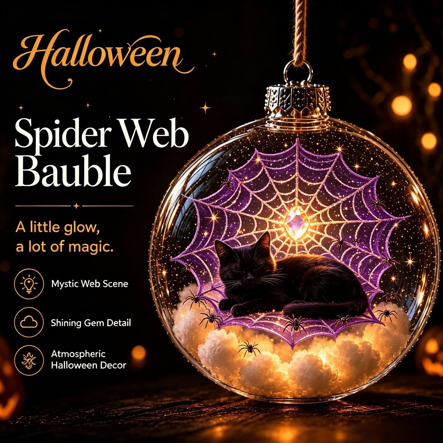 🔥 50% Halloween Early Bird Discount - 🎃✨ Collection of Glowing Mini Pendants for Halloween