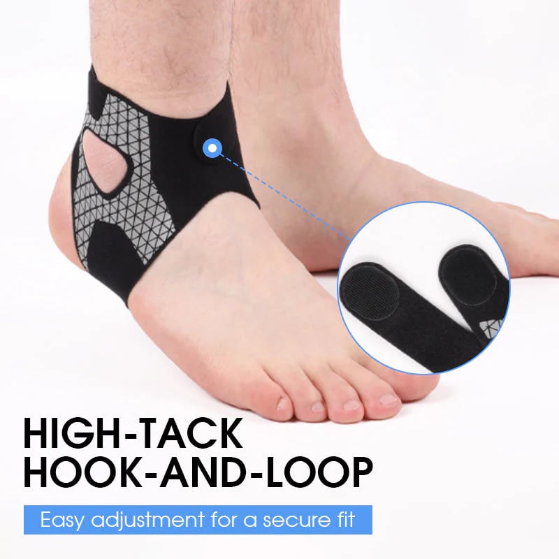 ⏳50% OFF Today ⏰ Adjustable Elastic Ankle Brace 🦶 Comfortable Support for Sports, Walking & Daily Use