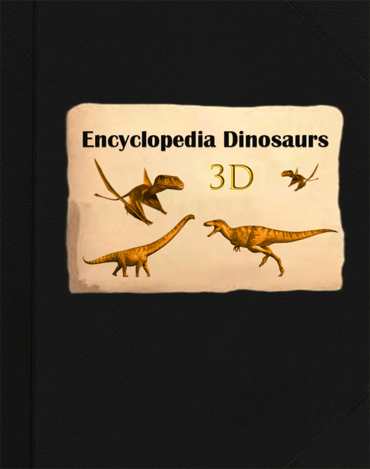 ⏰Särskild veckokampanj: 60% rabatt🦖Encyklopedi 3D Förhistoriska Dinosaurier📙HARDCOVE