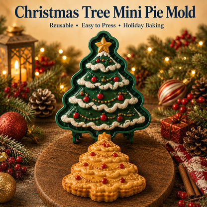 🎄 8-Design Christmas Mini Pie Mold Collection