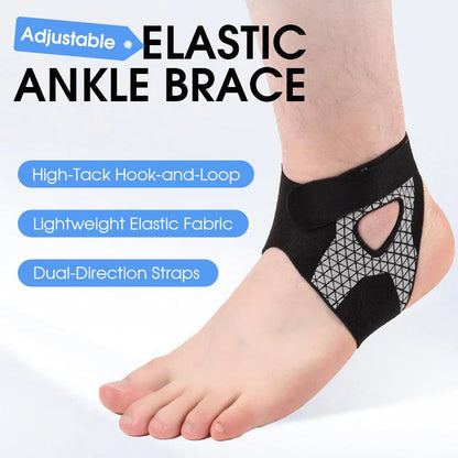 ⏳50% OFF Today ⏰ Adjustable Elastic Ankle Brace 🦶 Comfortable Support for Sports, Walking & Daily Use