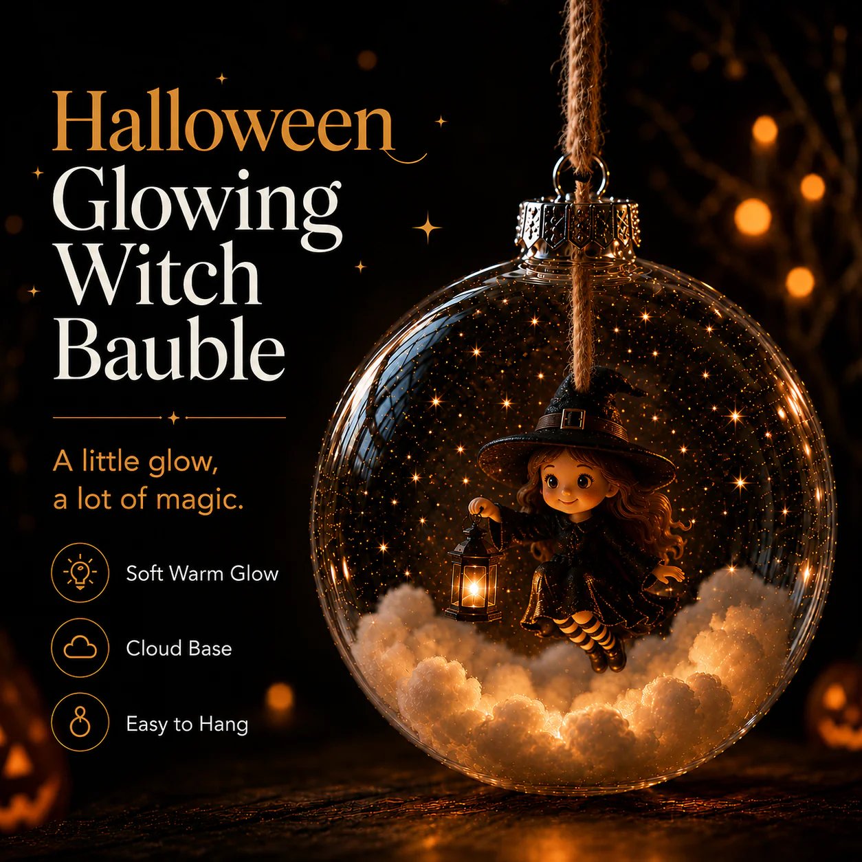 🔥 50% Halloween Early Bird Discount - 🎃✨ Collection of Glowing Mini Pendants for Halloween