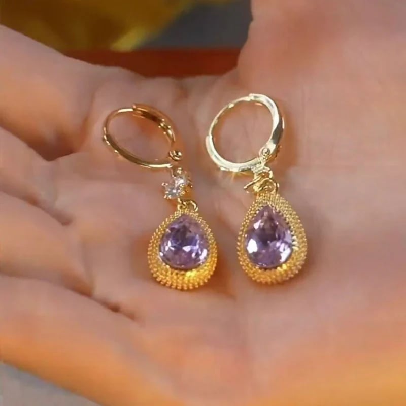 ✨Örhängen med droppformade örhängen för kvinnor💫