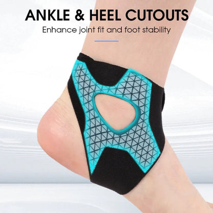 ⏳50% OFF Today ⏰ Adjustable Elastic Ankle Brace 🦶 Comfortable Support for Sports, Walking & Daily Use