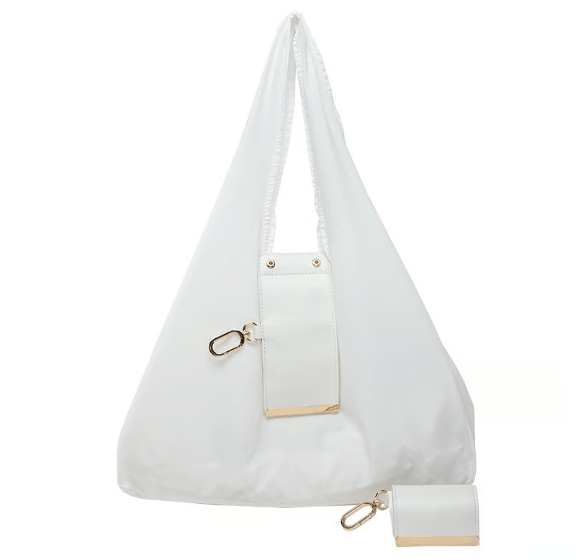 ✨🔥Hopfällbar nyckelringsväska - Stor, miljövänlig och praktisk shoppingväska