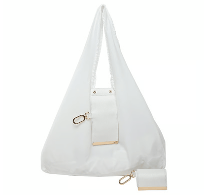 ✨🔥Hopfällbar nyckelringsväska - Stor, miljövänlig och praktisk shoppingväska